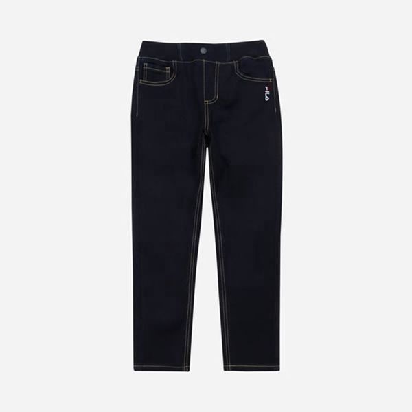 Pantalones Fila Niños Azul Marino - School Denim - España 591638EZD